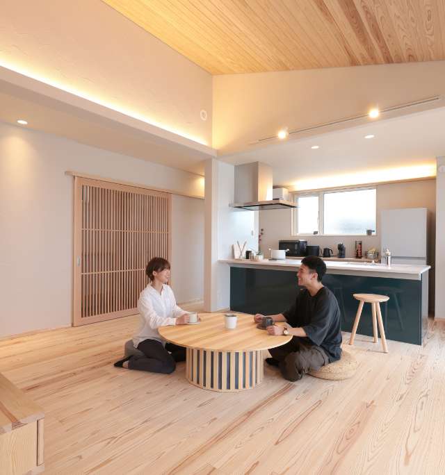 森林浴のような毎日を暮らす。