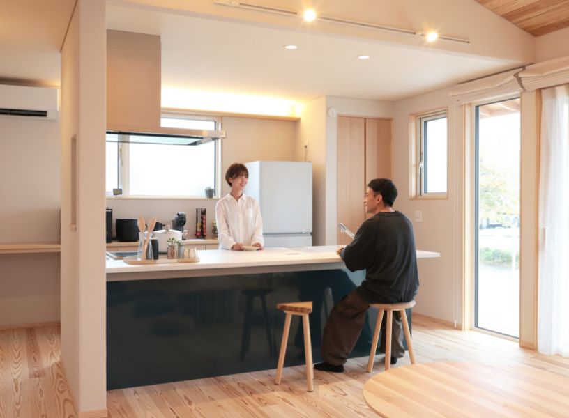 家族の様子がわかる
                        一体感のある暮らし