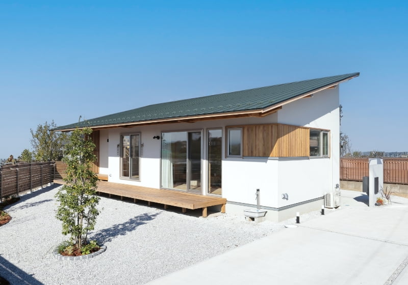 なつかしさと新しさを感じる洗練された外観。