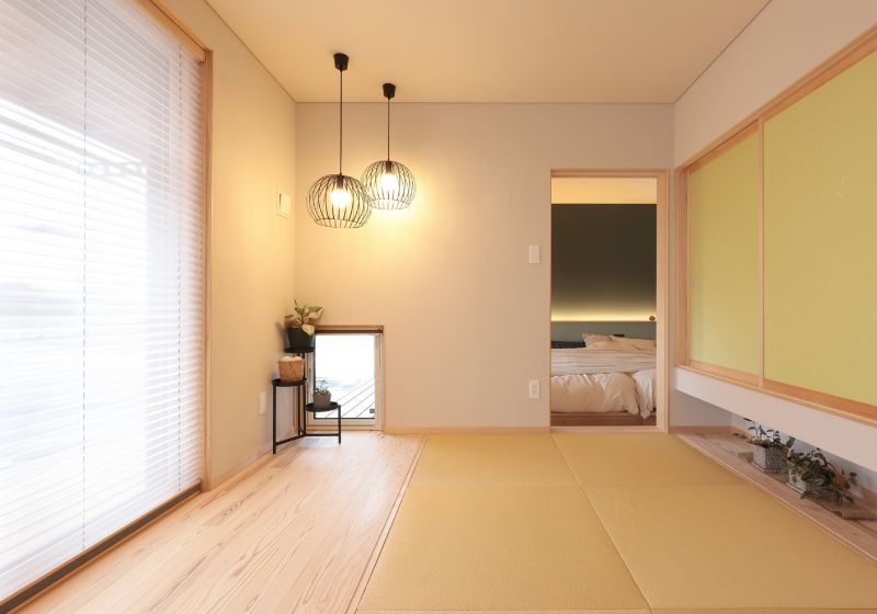 ジャパンディスタイルで心落ち着く趣あるデザイン。