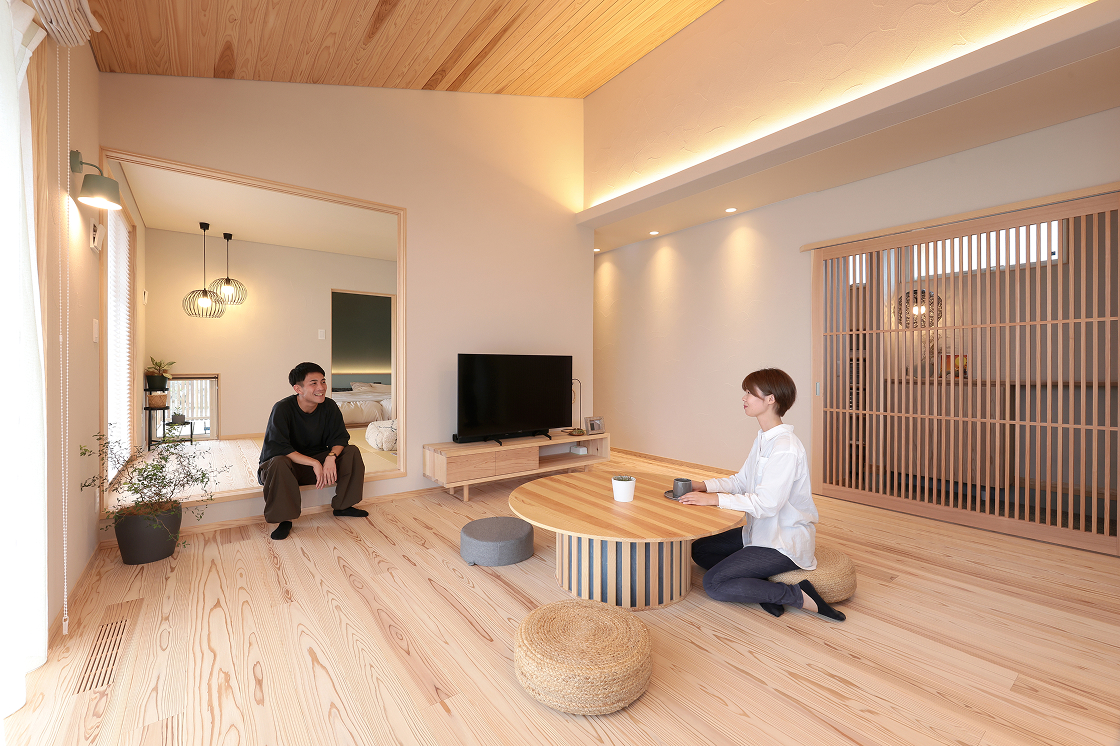 株式会社斉藤林業 | 調湿性・断熱性の高い天然の無垢材で室内はいつも快適