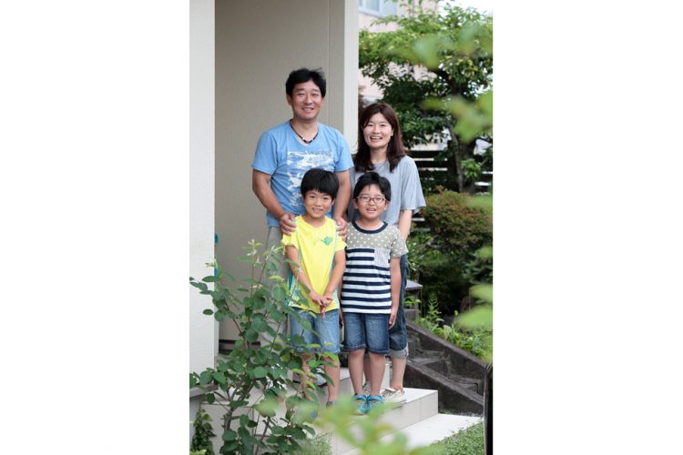 S様邸　狭小敷地で家族仲良く
