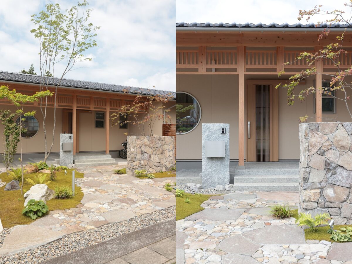 三角形の敷地に建つT字の平屋【T様邸】