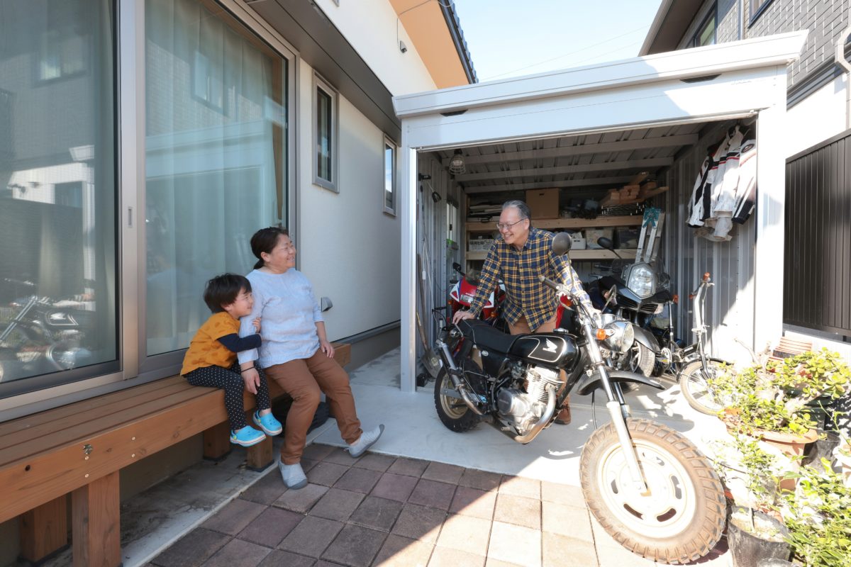 密度の高いコンパクトな家（K様邸）