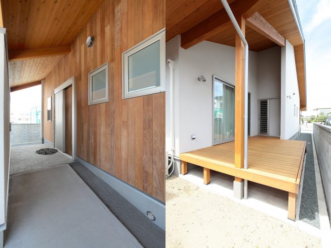高さを活かした平屋の家　（Ｉ様邸）