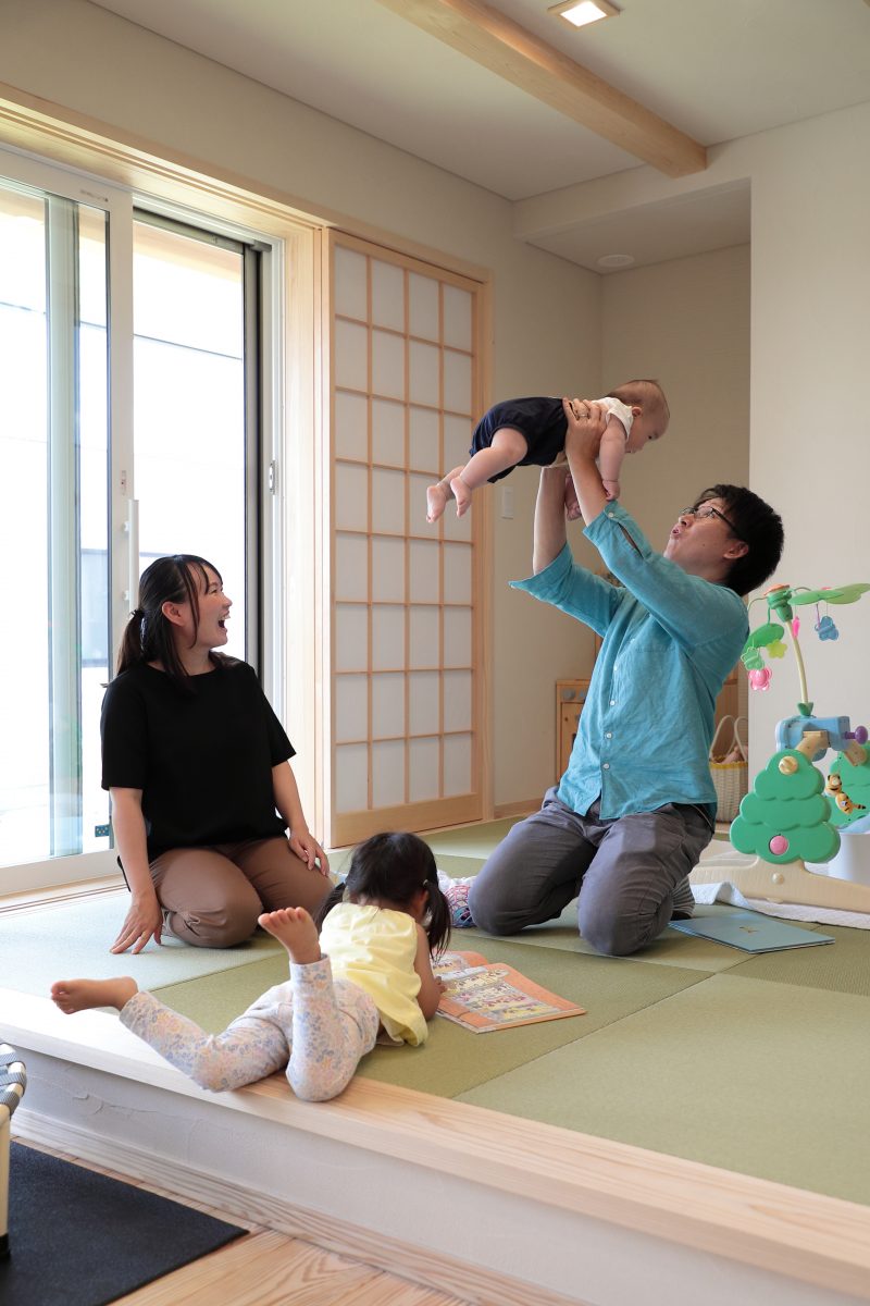 笑顔で楽しく暮らせる家　（M様邸）