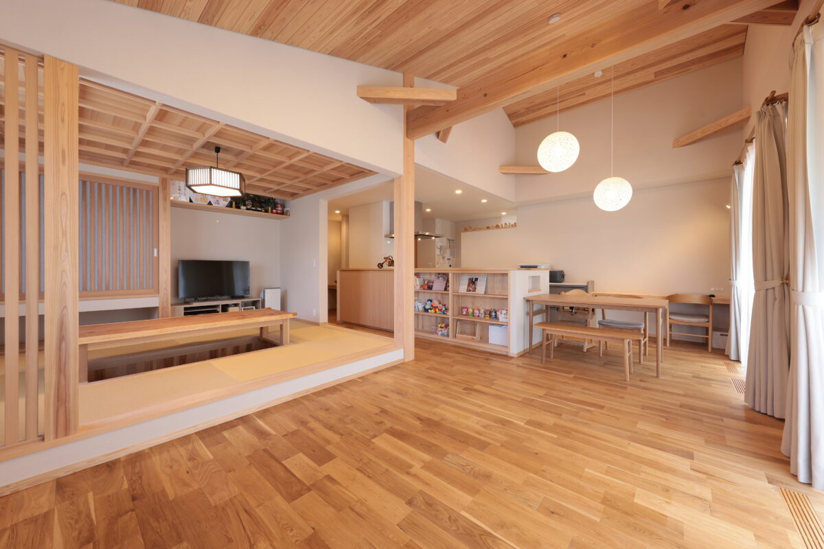 格天井のある平屋の家【S様邸】