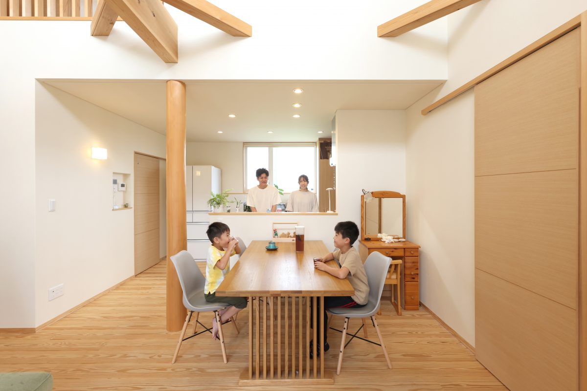大きい吹抜けの家（T様邸）
