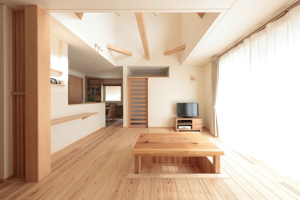 大きく暮らすコンパクトな家　S様邸