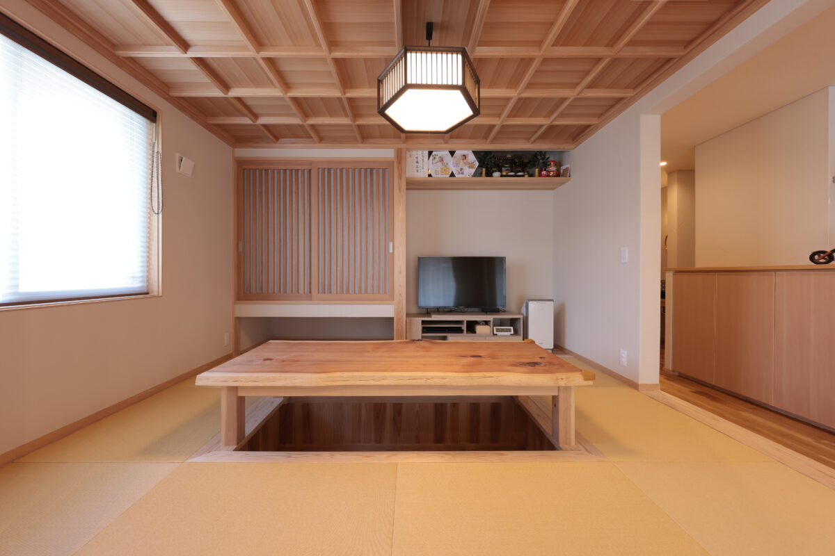 格天井のある平屋の家【S様邸】