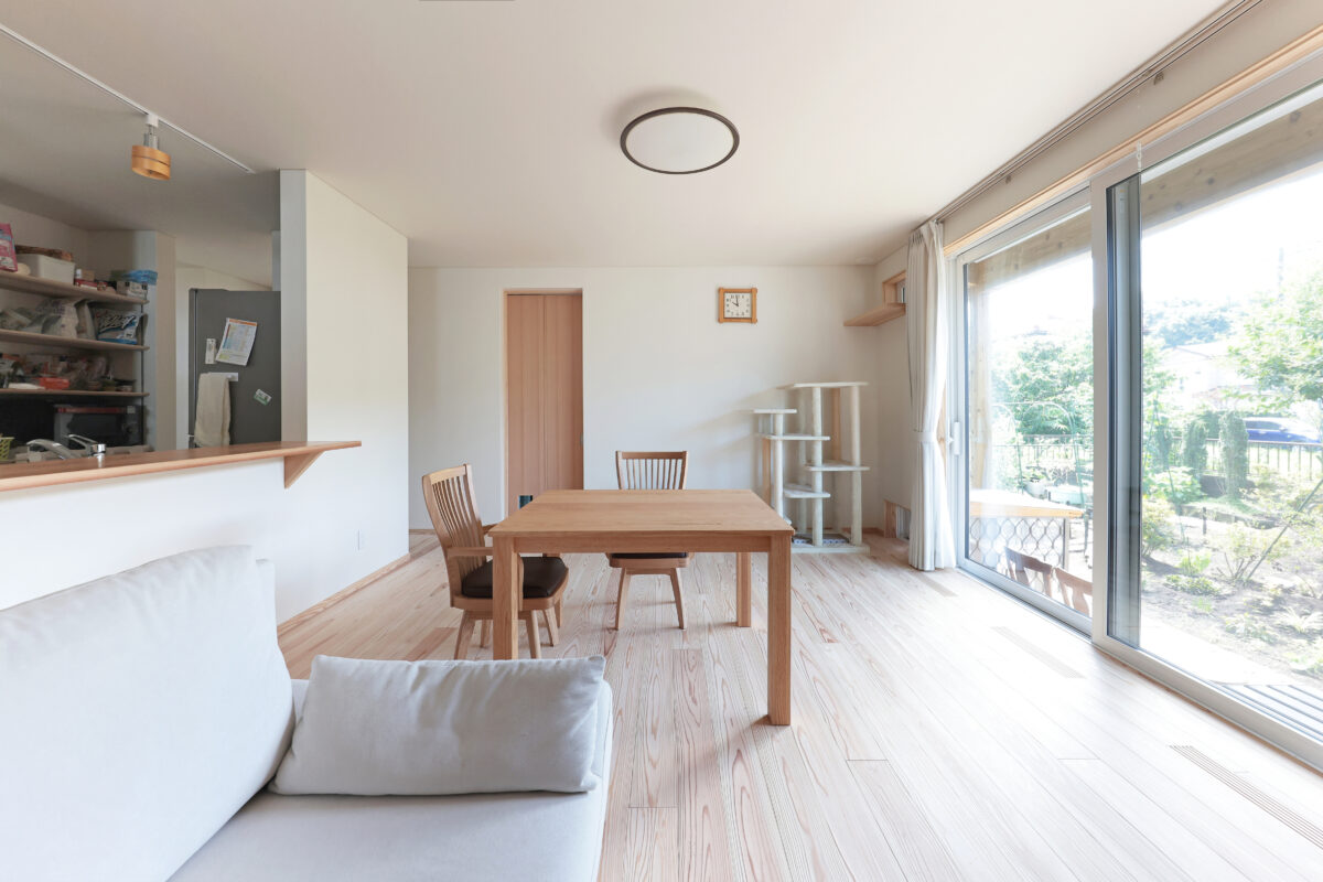 住み馴れた場所でネコと穏やかに暮らす家【K様邸】