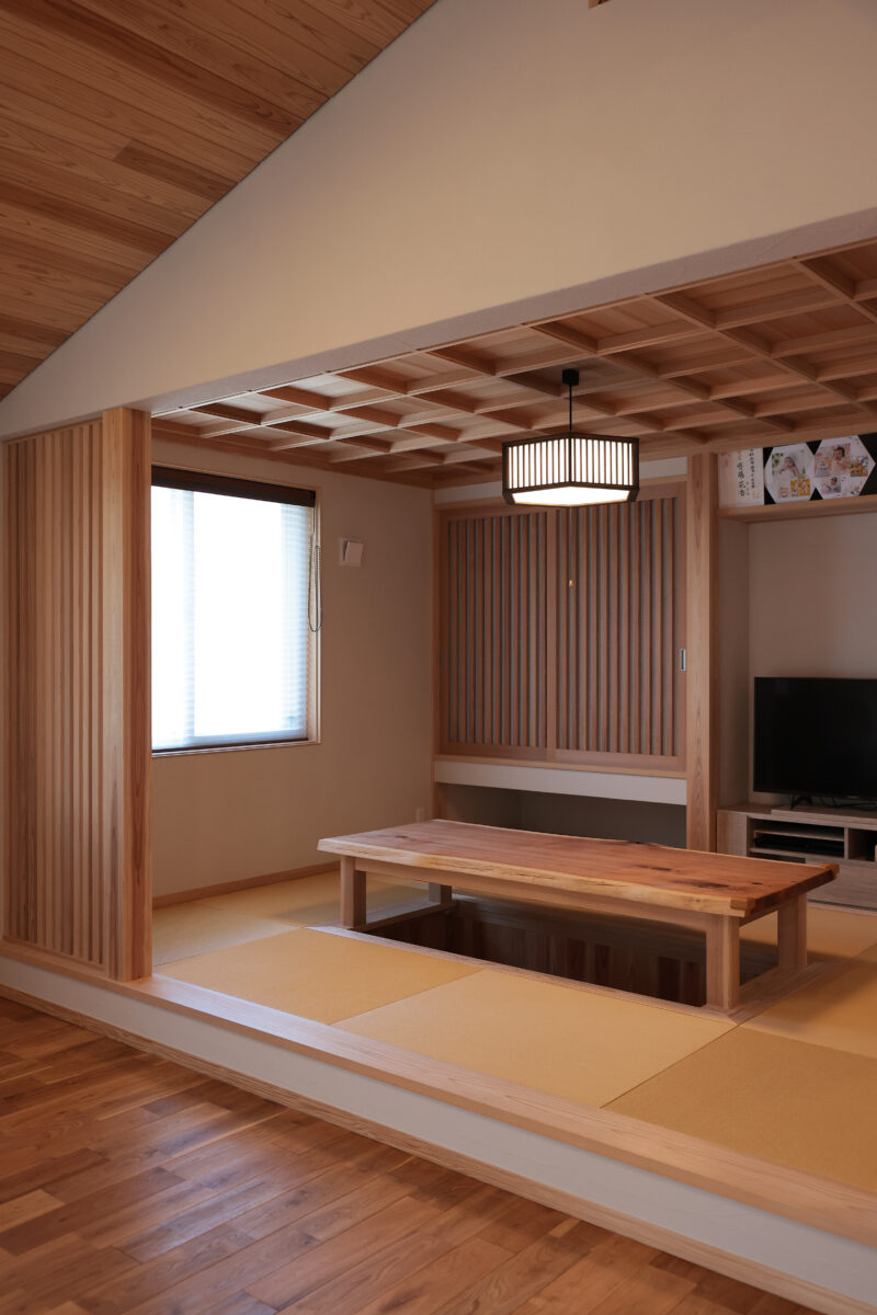 格天井のある平屋の家【S様邸】