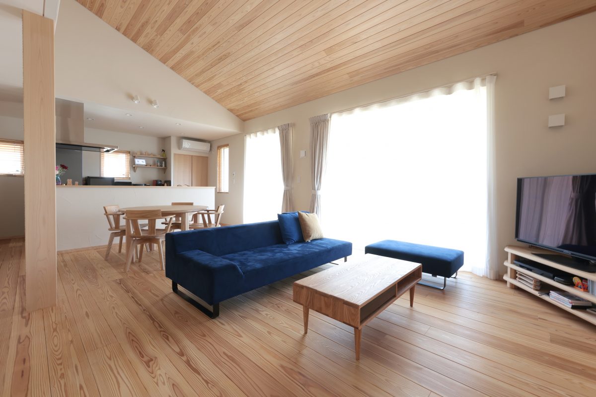 上大島の平屋の家（I様邸）
