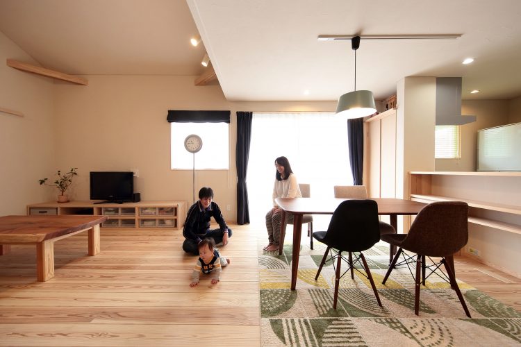 Ｓ様邸　造作家具がご自慢の平屋スタイルの家