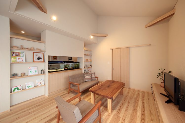 Ｓ様邸　造作家具がご自慢の平屋スタイルの家