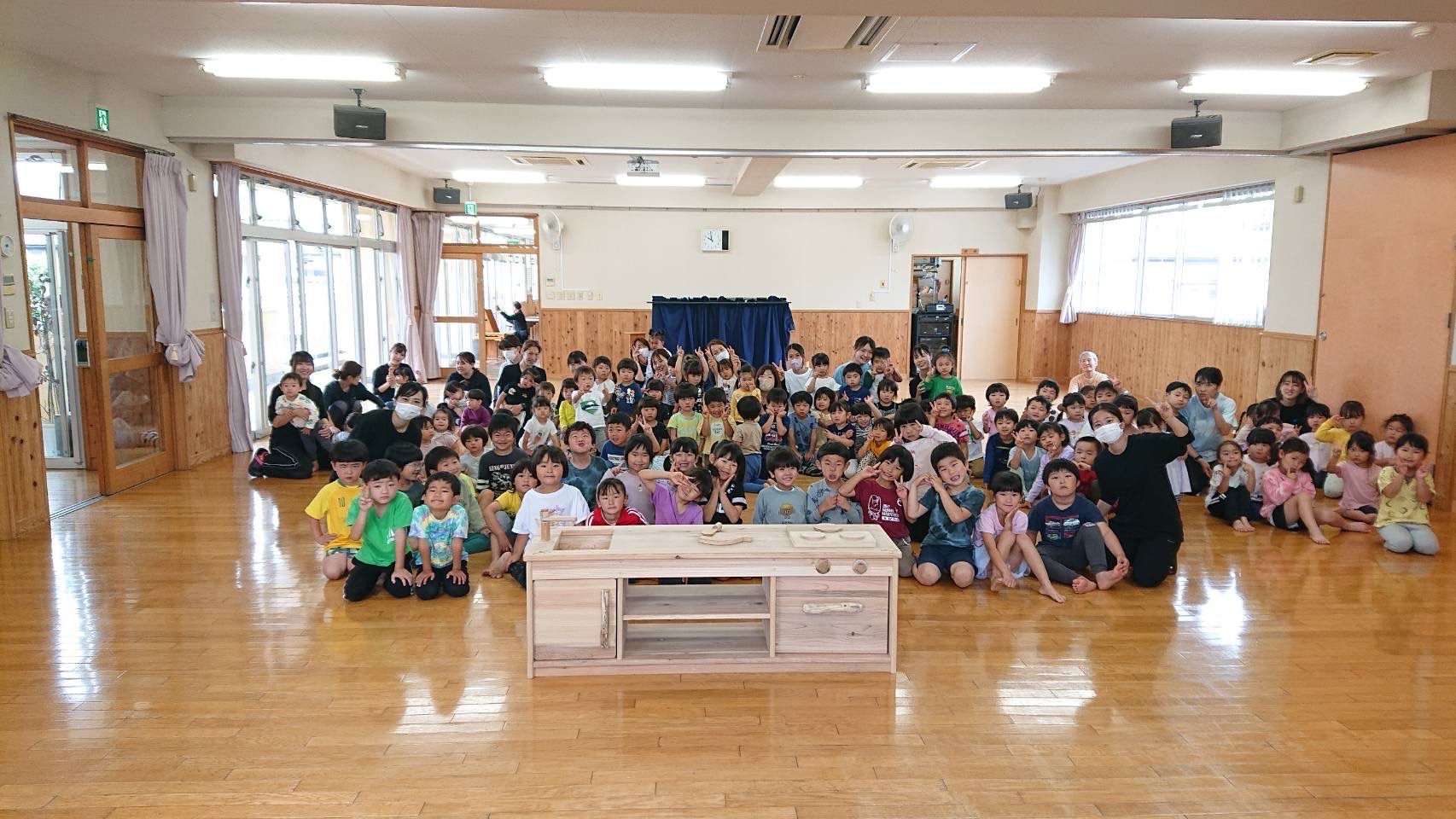 120件を超える寄贈が届ける「木育」の第一歩