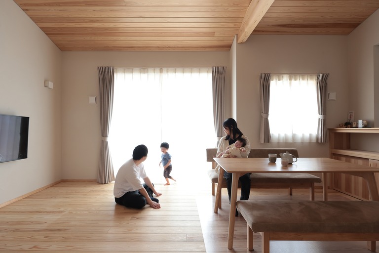 のびやかにたたずむ平屋の住まい【I様邸】