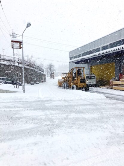 「大雪警報発令」利根沼田地域（中村）斉藤林業スタッフブログ