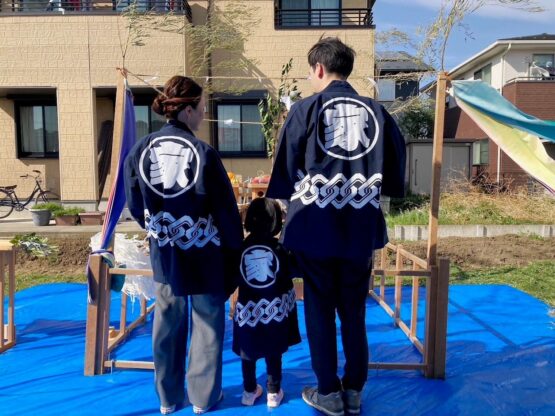 地鎮祭でいとちゃん大喜び