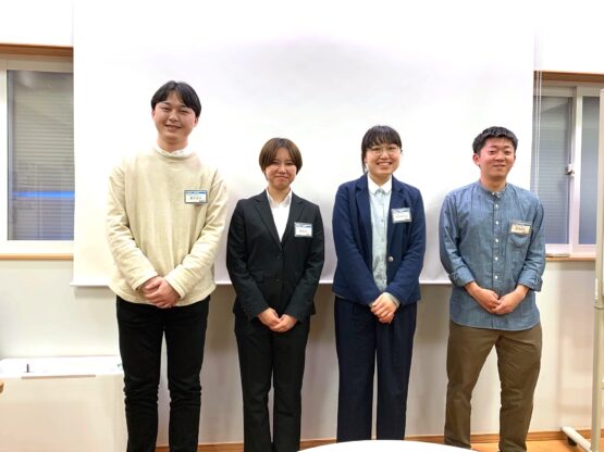 元気いっぱいの入社式♪