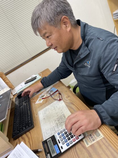 道具を大切に(渡部)斉藤林業スタッフブログ