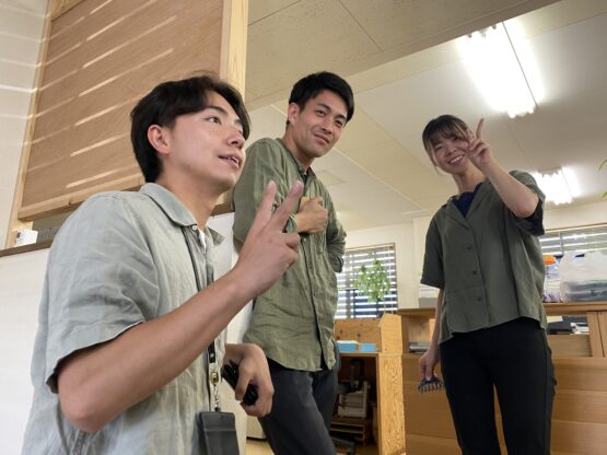 トリプルルック？（岡田）斉藤林業スタッフブログ