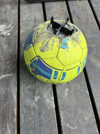 サッカーボール型ポーチライト（金井）斉藤林業スタッフブログ