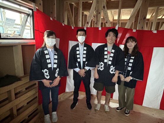 上棟・棟札式（横山）斉藤林業スタッフブログ