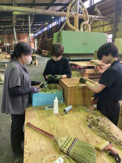 イベント準備にて（福地）斉藤林業スタッフブログ