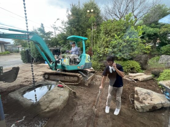 現場にて　斉藤林業スタッフブログ　高橋俊彦