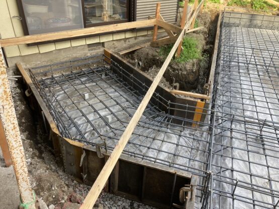 基礎工事 続編(七五三木広志)斉藤林業スタッフブログ