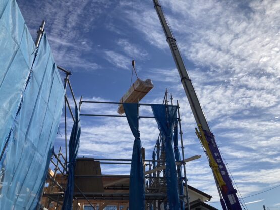 建て方工事（平田）斉藤林業スタッフブログ