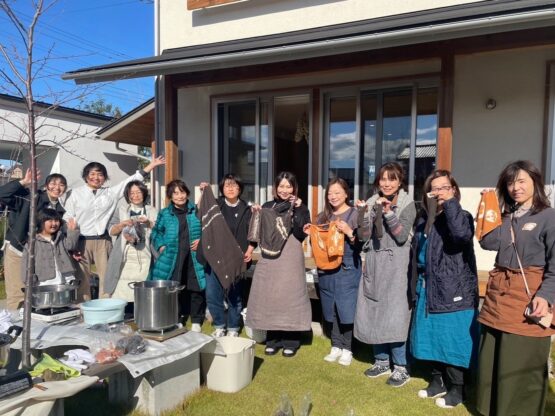 草木染めイベント（長張）斉藤林業スタッフブログ