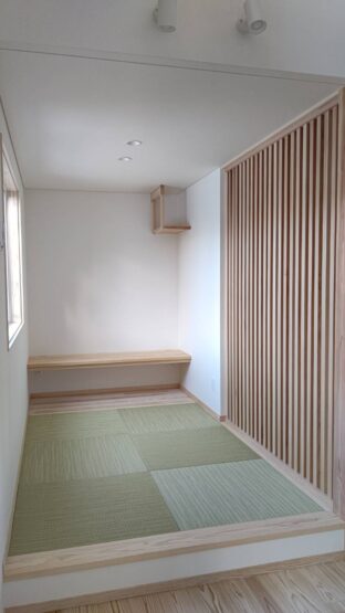 和室床仕上り(飯坂)斉藤林業スタッフブログ