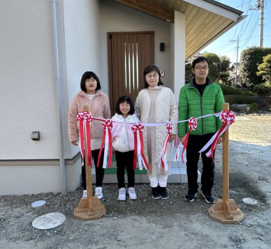 お引き渡し式（横山）斉藤林業スタッフブログ