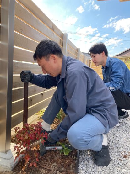 ベテランと新入社員（中島）斉藤林業スタッフブログ