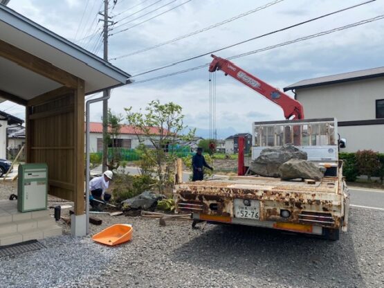 お庭のリサイクル