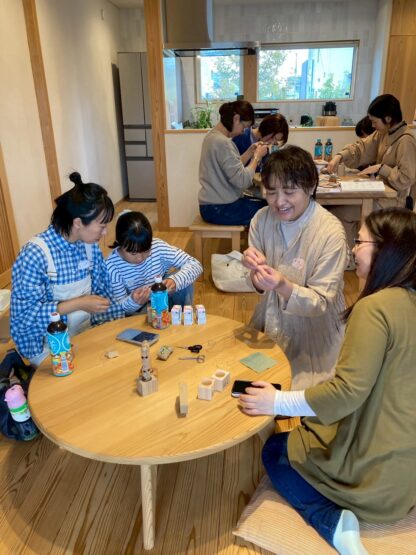 楽しくチクチクワークショップ（中島）斉藤林業スタッフブログ