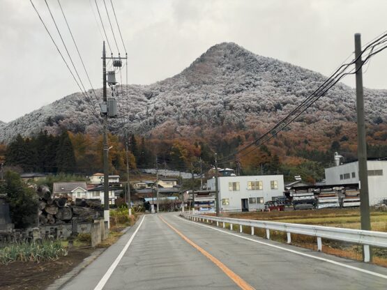 すっかり冬・・（七五三木広志）斉藤林業スタッフブログ