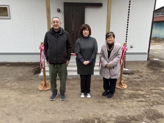 完成お引き渡し式（横山）斉藤林業スタッフブログ