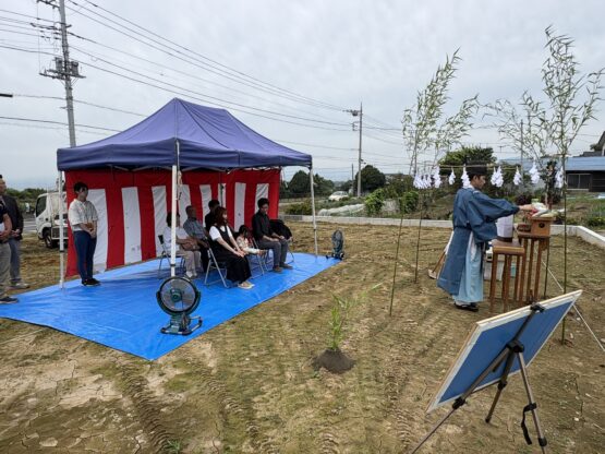 地鎮祭（横山）斉藤林業スタッフブログ