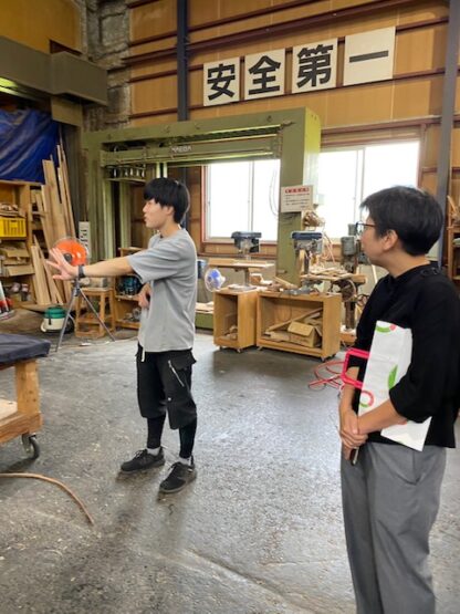照れますね！(齋藤)