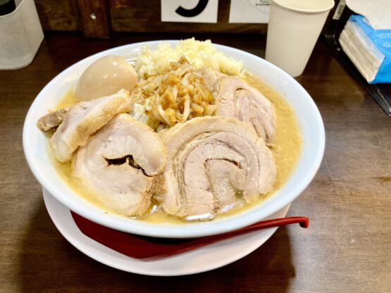 「高崎に新登場！二郎系ラーメン『我が豚』に行ってきました！